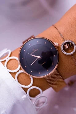 Best Giorgio&Dario Damski Zegarek Giorgio & Dario Różowe Złoto Vina