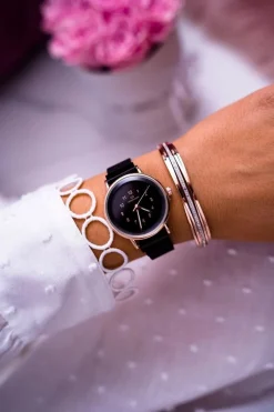 Best Damski Zegarek Giorgio & Dario Czarny Gerica Zegarki