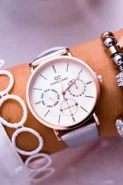 Sale Damski Zegarek Giorgio & Dario Srebrny Ranaha Zegarki