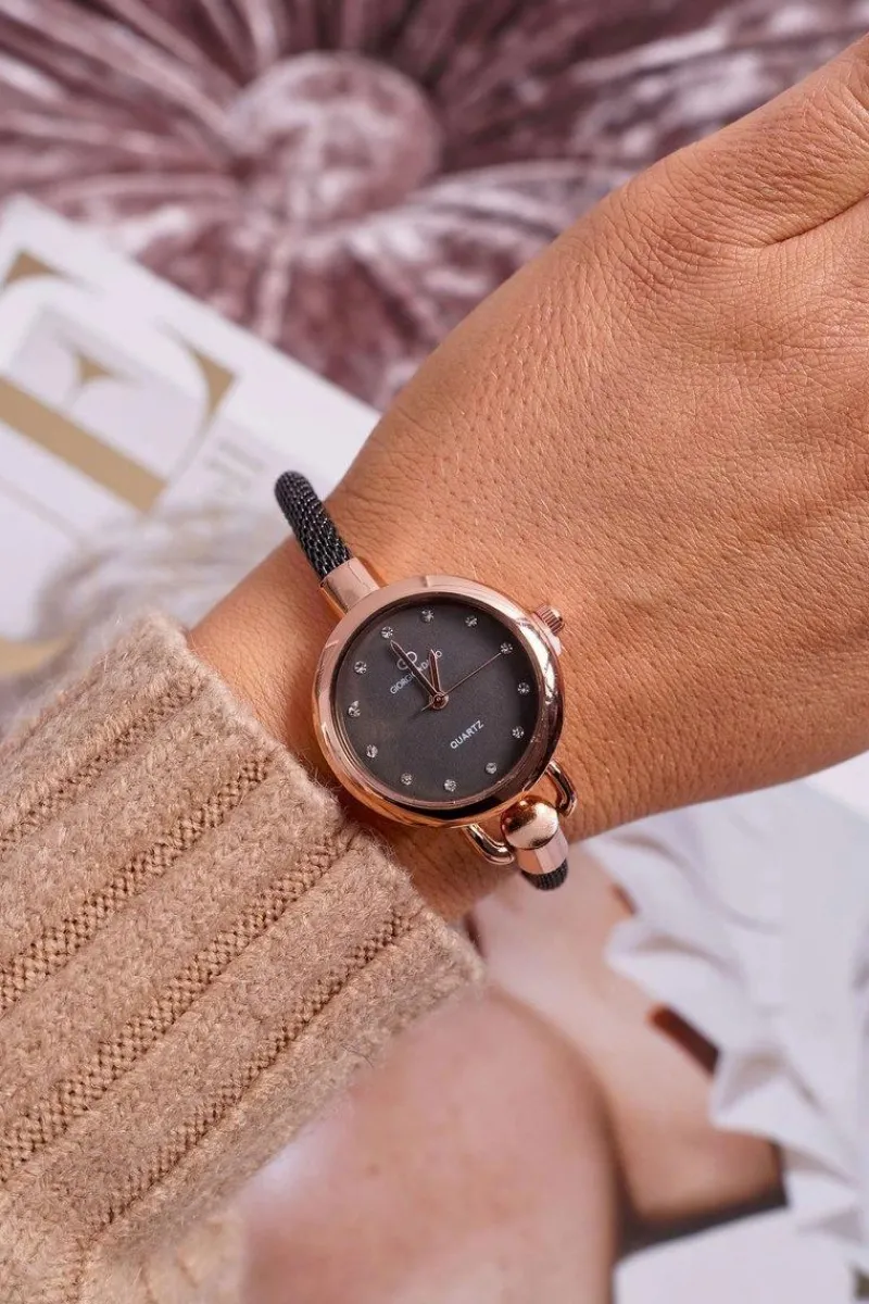 Clearance Giorgio&Dario Damski Zegarek Giorgio & Dario Czarny Fert