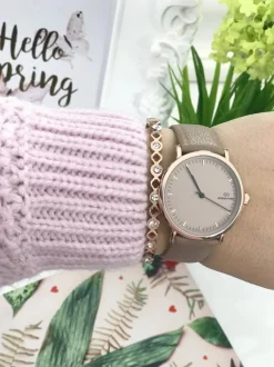 Outlet Damski Zegarek Giorgio & Dario Cloud Brązowy Zegarki