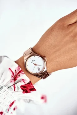 Zegarki>Giorgio&Dario Damski Zegarek Giorgio & Dario Różowe Złoto Brassere