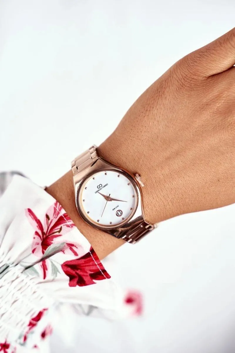 Zegarki>Giorgio&Dario Damski Zegarek Giorgio & Dario Różowe Złoto Brassere