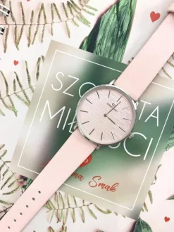 Zegarki></noscript>Giorgio&Dario Damski Zegarek Giorgio & Dario Jules Różowy 38mm