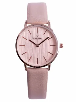 Discount Damski Zegarek Giorgio & Dario Jules Ciemnoróżowy Zegarki