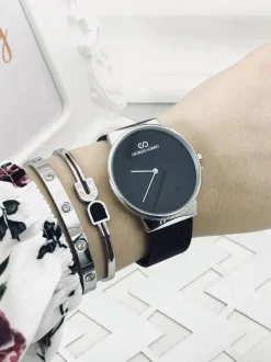 Zegarki></noscript>Giorgio&Dario Damski Zegarek Giorgio & Dario Sabin Czarny