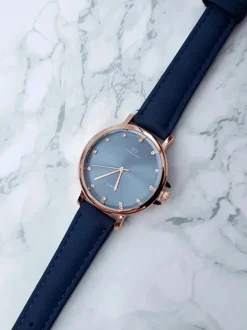 Online Damski Zegarek Giorgio & Dario Sterry Granatowy Zegarki