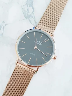 Outlet Damski Zegarek Giorgio & Dario Bernil Różowe Złoto Zegarki