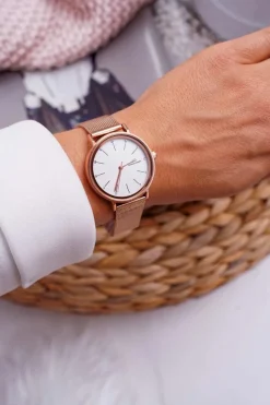 Zegarki>Giorgio&Dario Damski Zegarek Giorgio & Dario Mesh Różowe Złoto Oreno