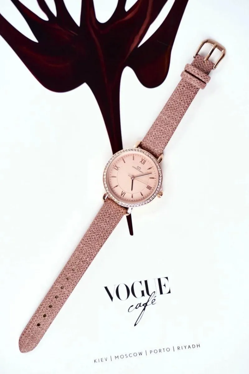 Zegarki>Giorgio&Dario Damski Zegarek Giorgio & Dario Beżowy Ortodox