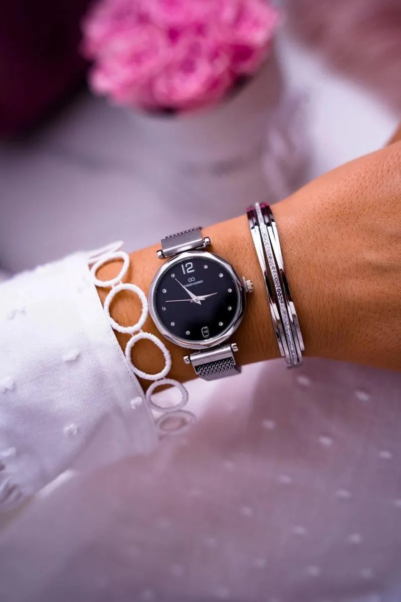 Clearance Giorgio&Dario Damski Zegarek Giorgio & Dario Srebrno Czarny Sinara