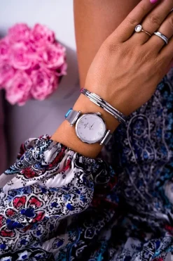 Hot Damski Zegarek Giorgio & Dario Srebrny Sinara Zegarki