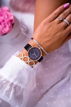 Discount Damski Zegarek Giorgio & Dario Czarny Lonia Zegarki