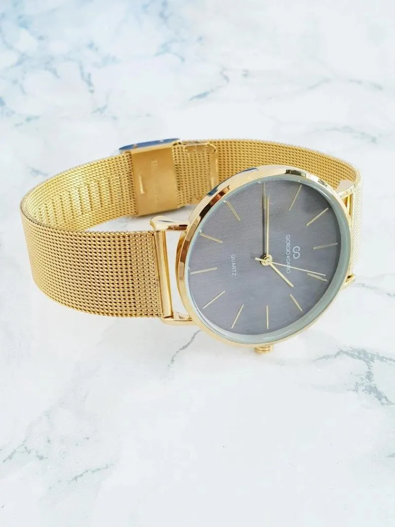 New Damski Zegarek Giorgio & Dario Bernil Złoty Zegarki