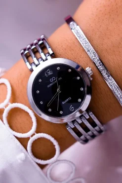 Discount Damski Zegarek Giorgio & Dario Srebrny Fargin Zegarki