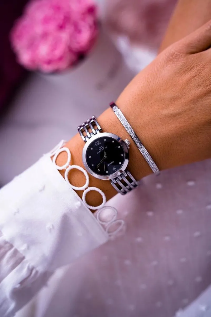 Discount Damski Zegarek Giorgio & Dario Srebrny Fargin Zegarki