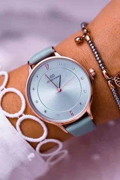 Sale Damski Zegarek Giorgio & Dario Miętowy Yenea Zegarki