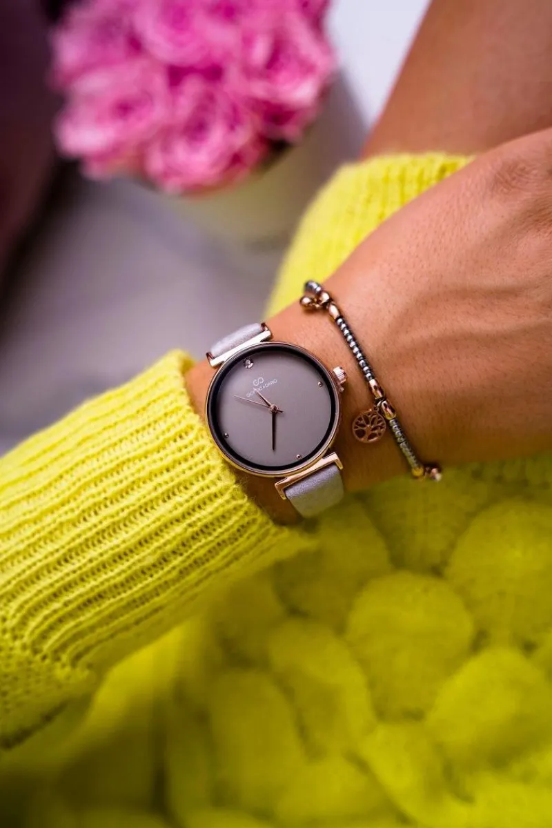 Discount Damski Zegarek Giorgio & Dario Szary Donara Zegarki