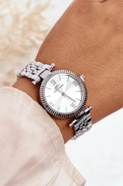 Discount Damski Zegarek Giorgio & Dario GDM3559 Srebrny Zegarki