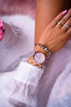 New Damski Zegarek Giorgio & Dario Fioletowy Ranaha Zegarki