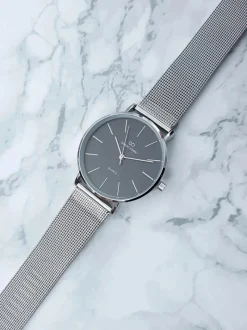 Best Damski Zegarek Giorgio & Dario Bernil Srebrny Zegarki