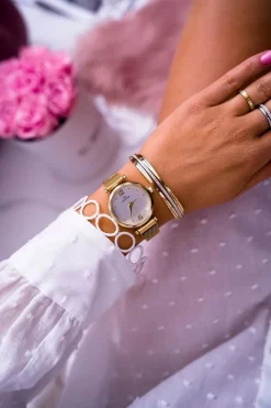 New Damski Zegarek Giorgio & Dario Złoty Sinara Zegarki