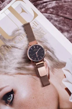 Discount Giorgio&Dario Damski Zegarek Giorgio & Dario Na Magnes Różowe Złoto Magnum