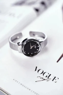 Michael John Damski Zegarek Czarno Srebrny Yonner