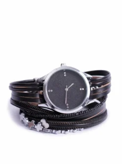 Outlet Michael John Damski Zegarek Nadine Czarny