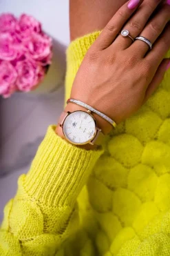 Damski Zegarek Beżowy Lottanu Zegarki