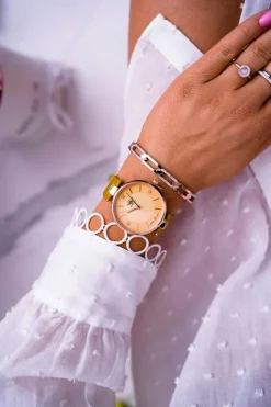 Clearance Michael John Damski Zegarek Musztardowy Narsen