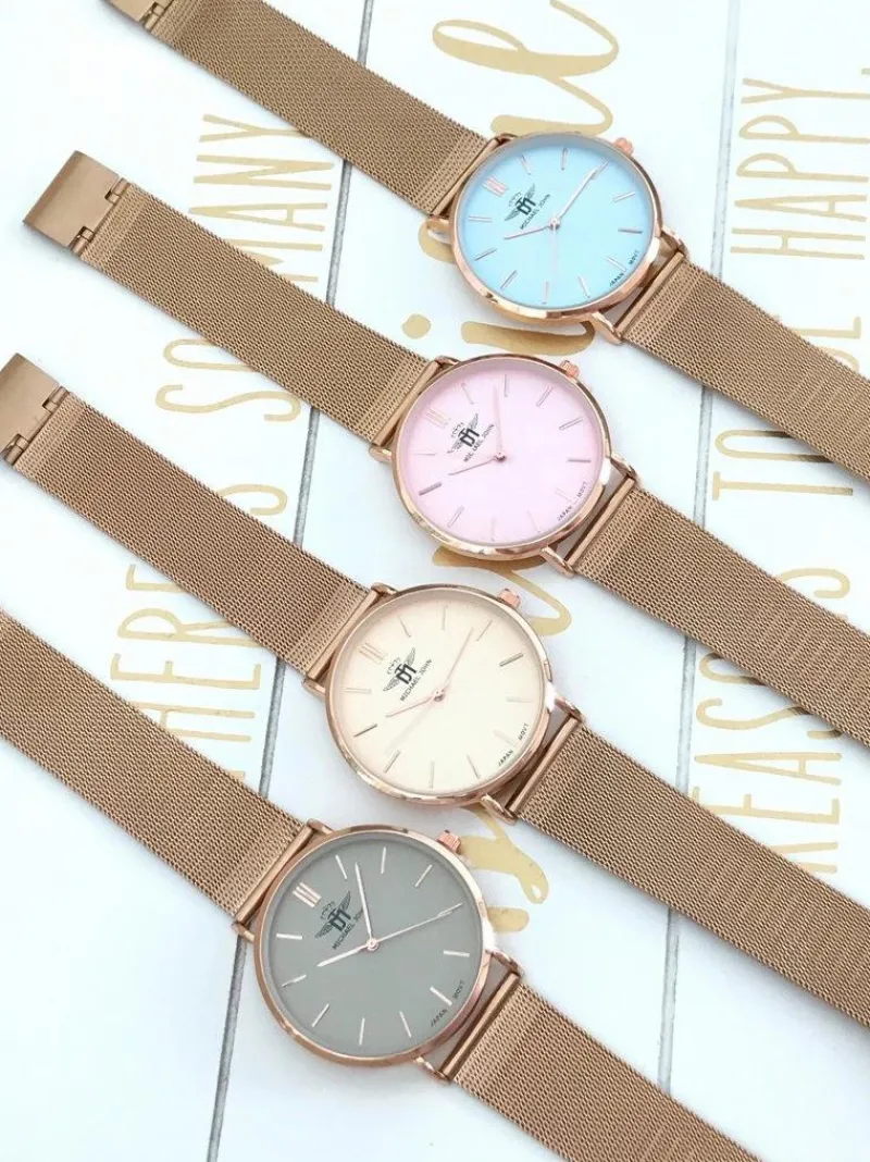 Clearance Damski Zegarek Florence Różowa Tarcza 40mm Zegarki