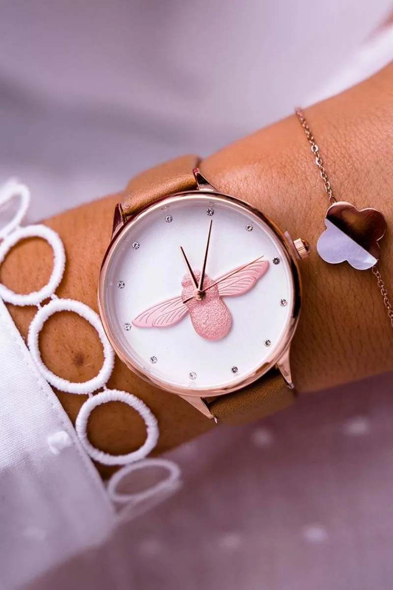 Hot Damski Zegarek Michael John Brązowy Ivaria Zegarki