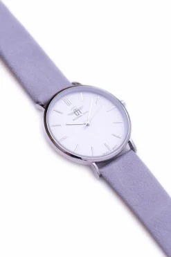 Clearance Michael John Damski Zegarek Florence 40mm Szary Srebrna Koperta