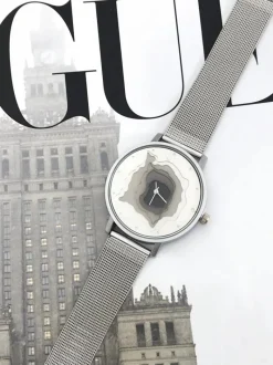 Discount Michael John Damski Zegarek Cratos Srebrny