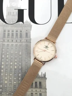 Clearance Michael John Damski Zegarek Florence Beżowa Tarcza 32mm