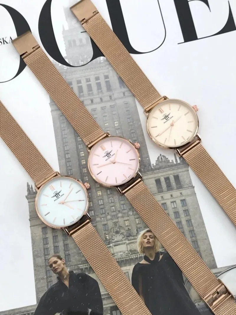 Clearance Michael John Damski Zegarek Florence Beżowa Tarcza 32mm