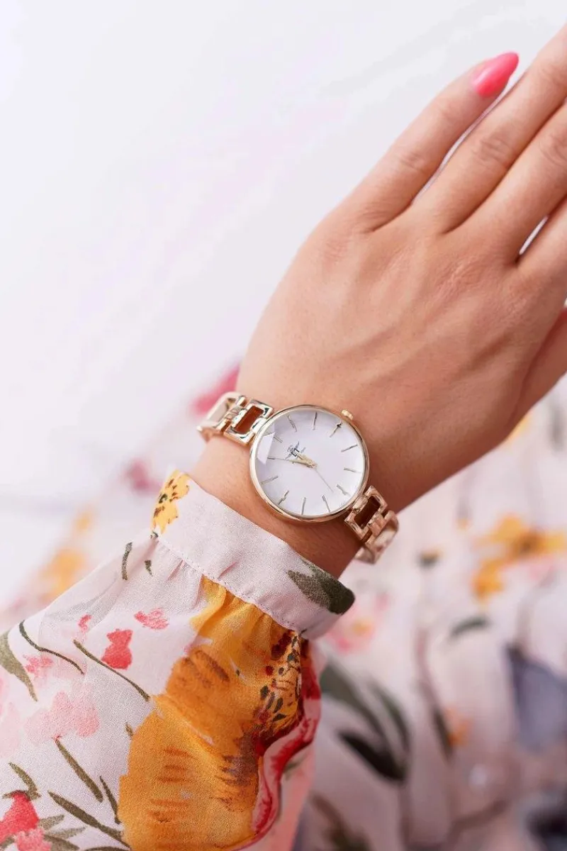 Best Michael John Damski Zegarek Złoty Drusi