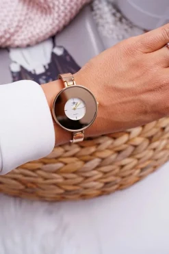 Hot Michael John Damski Zegarek Złoty Strato