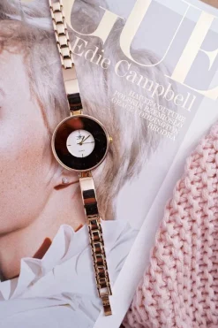 Hot Michael John Damski Zegarek Złoty Strato