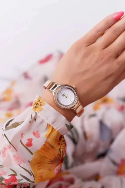 Online Damski Zegarek Złoty Mirava Zegarki