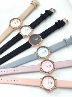 Outlet Michael John Damski Zegarek Paule Błękitny