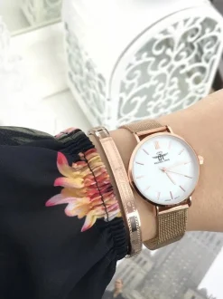 New Michael John Damski Zegarek Florence Błękitna Tarcza 32mm