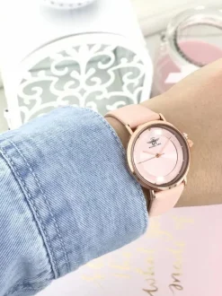 Discount Michael John Damski Zegarek Paule Różowy