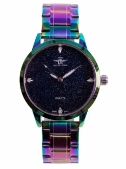 Online Michael John Damski Zegarek Yves Multicolor Benzynowy