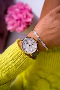 Outlet Michael John Damski Zegarek Szary Lottanu