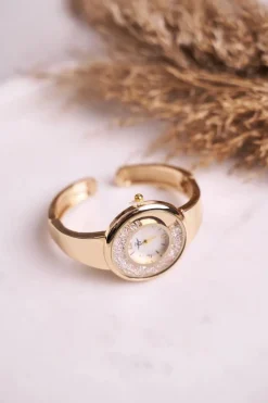 Clearance Damski Zegarek Złoto Biały Turana Zegarki