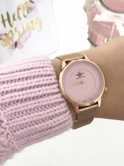 Best Michael John Damski Zegarek Sceptre Różowa Tarcza