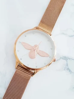 Clearance Damski Zegarek Różowe Złoto Stuart Zegarki