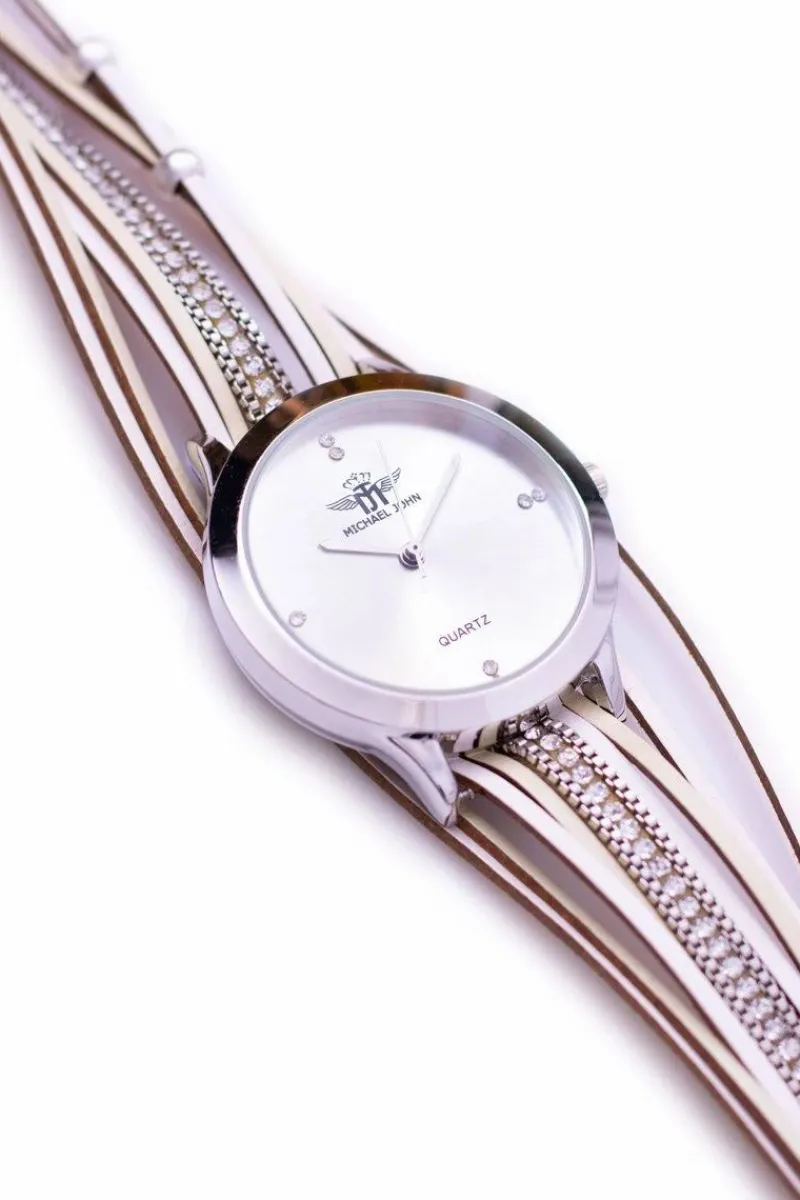 Clearance Damski Zegarek Sential Biały Zegarki